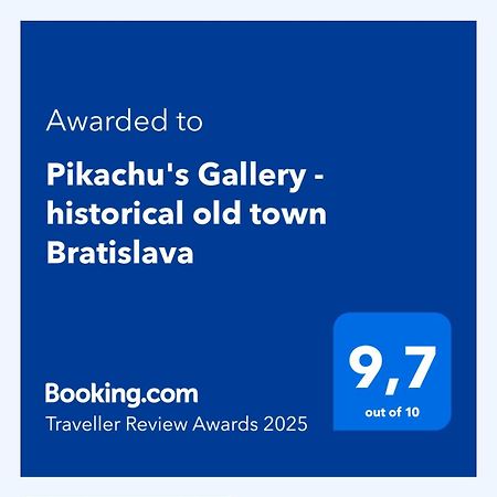 Pikachu'S Gallery - Historical Old Town Братислава Екстер'єр фото